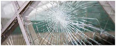 Bromley Cross Smashed Glass